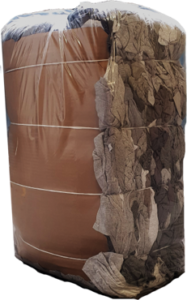 Trapo Gris Camiseta gris lisa 100% algodón nuevo y prelavado 1