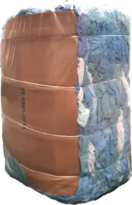 Trapo de Color Sábana azul en cuadro 100% algodón esterilizado 1